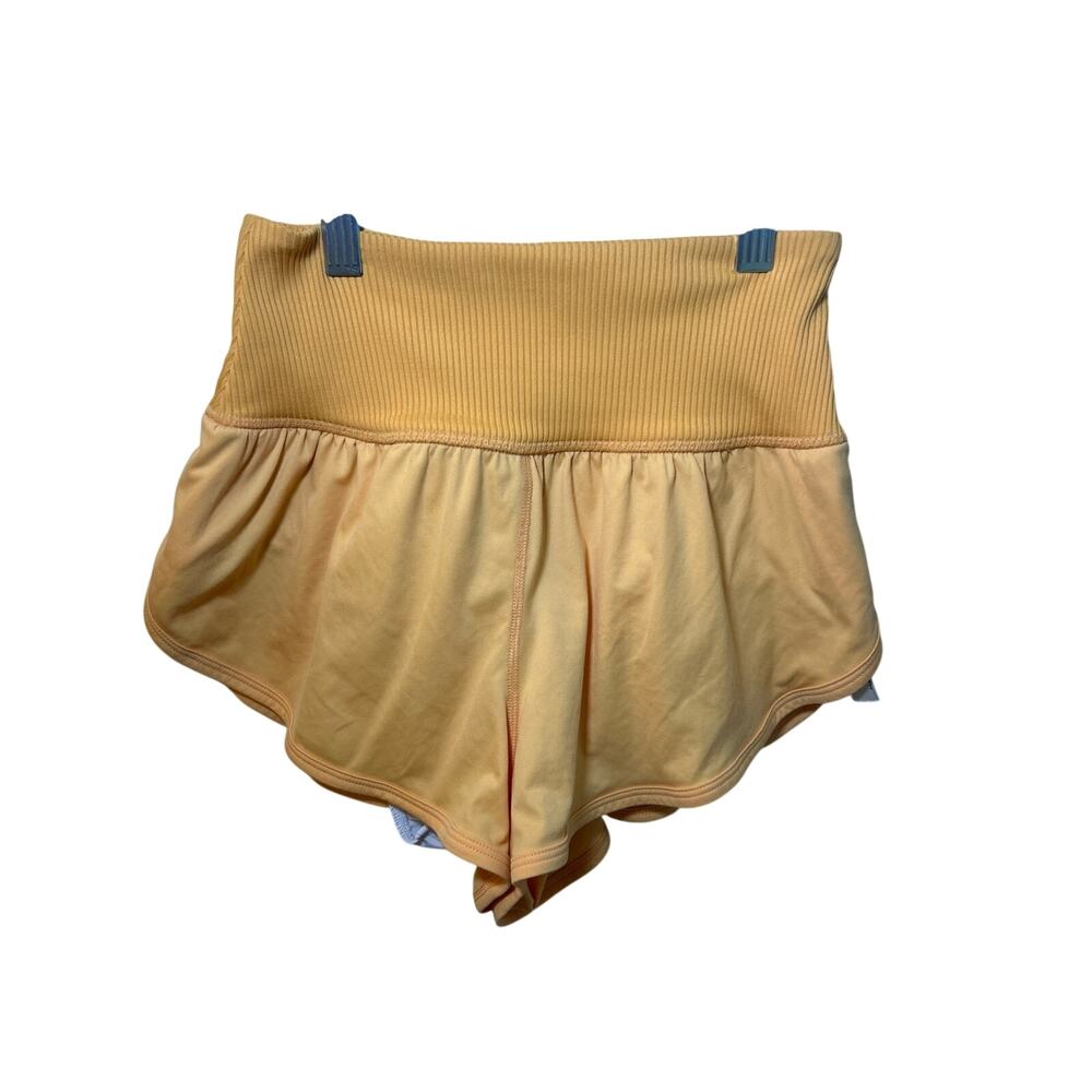 FP Movement Free People Carpe Diem Shorts XS Sunlit Yellow High Rise